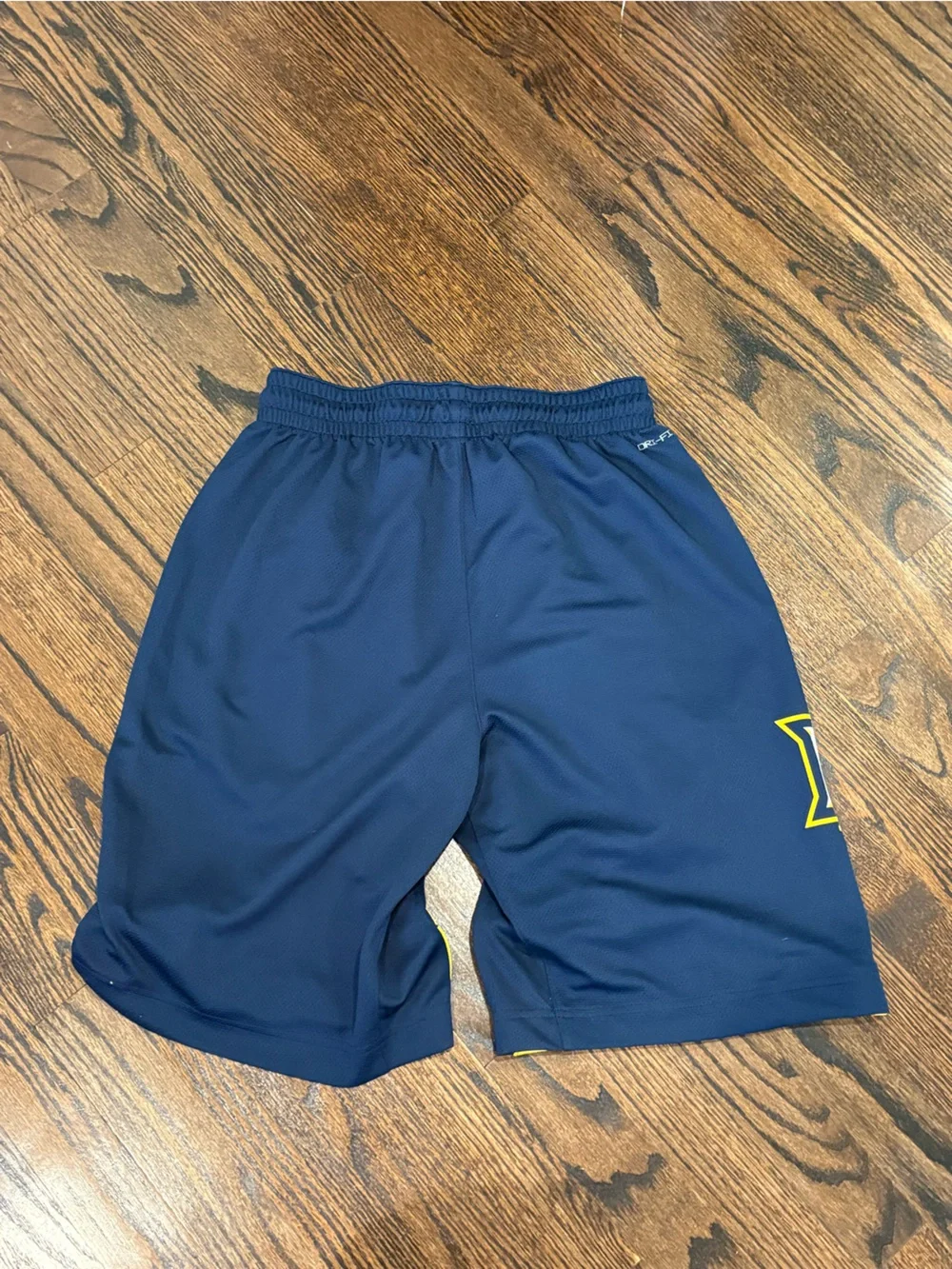 Jordan Marquette Navy, Yellow & Light Blue Athletic Shorts